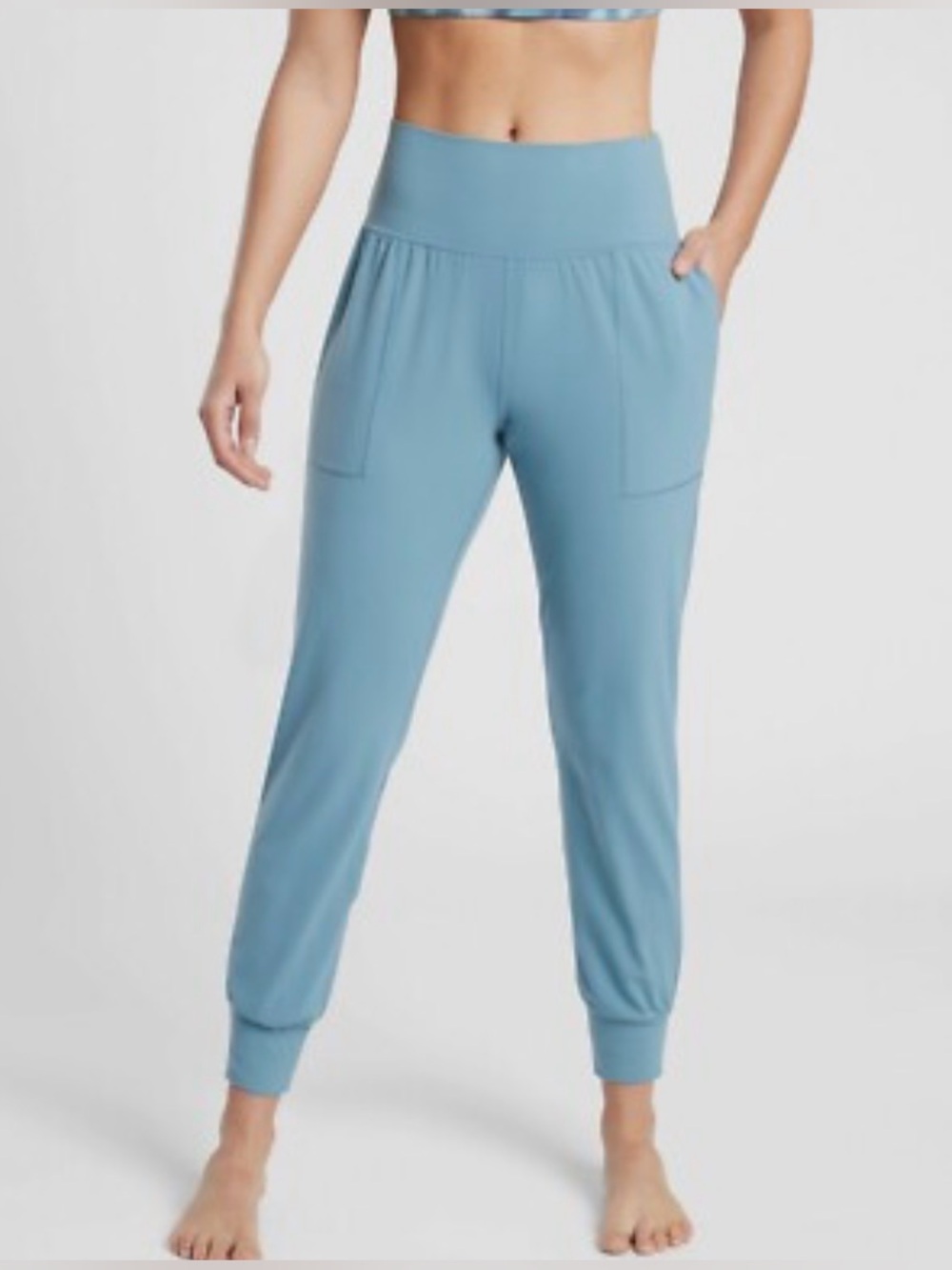 Athleta Salutation Jogger Pant in Riviera Blue